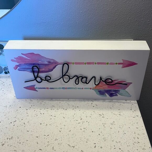 Other - 𝅺be Brave wall hanging for kids room